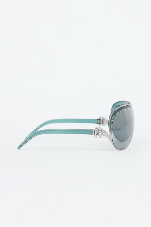 Roberto Cavalli 465S Shield Sunglasses