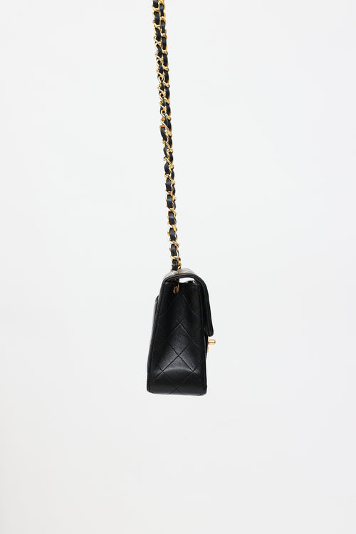 Chanel 1989 Mini Leather Sqaure Flap  Bag