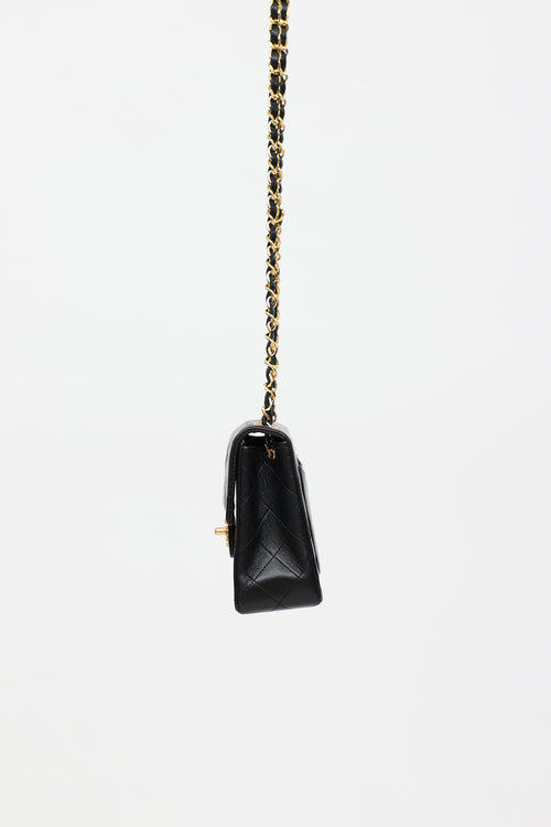Chanel 1989 Mini Leather Sqaure Flap  Bag