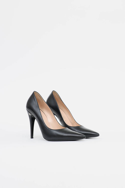 Gucci Leather Anita Pump