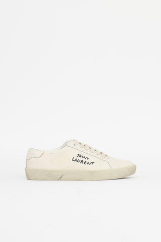 Saint Laurent Distressed Andy Sneaker
