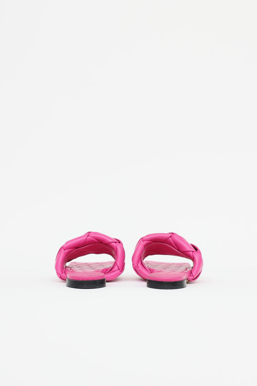 Bottega Veneta Leather Lido Slide
