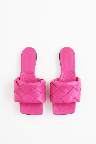 Bottega Veneta Leather Lido Slide