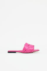 Bottega Veneta Leather Lido Slide