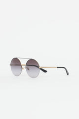 DD2237 Round Aviator Sunglasses