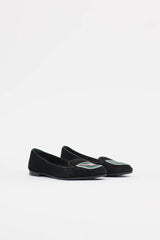 Dior Suede Rose Shield Loafer