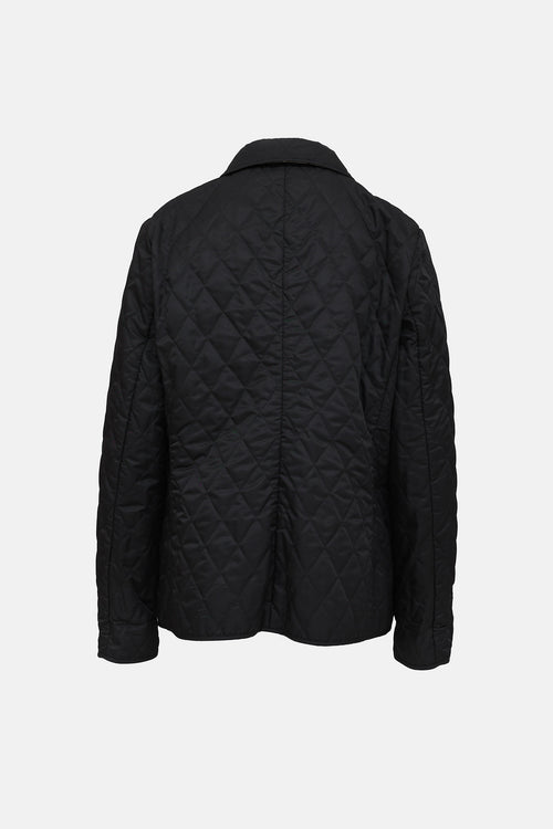 Burberry Quilted House Check Jacket