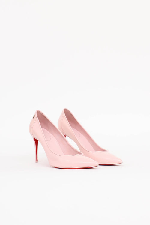 Christian Louboutin Patent Sporty Kate 85 Pump