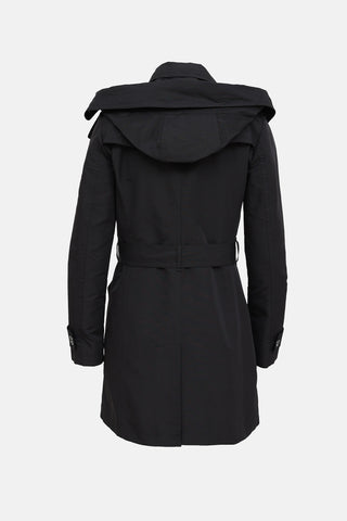 Burberry Double Breasted Trench Coat