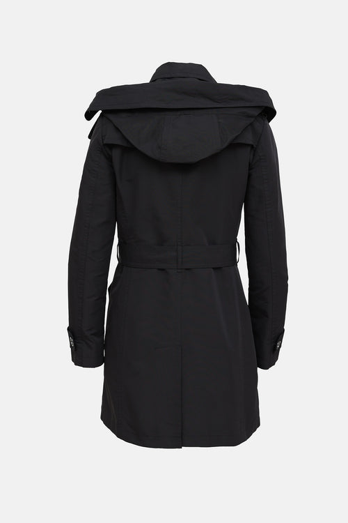 Burberry Double Breasted Trench Coat