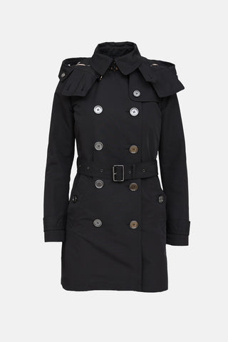 Burberry Double Breasted Trench Coat