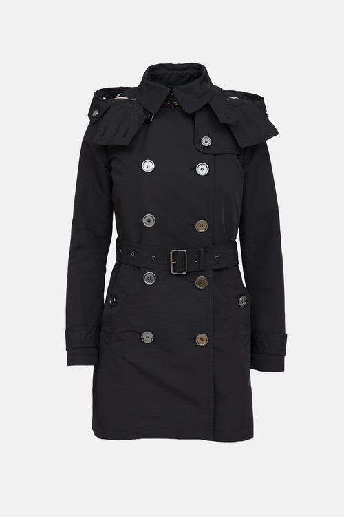 Burberry Double Breasted Trench Coat