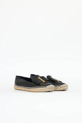 Ferragamo Bow Sannio Espadrilles Flat