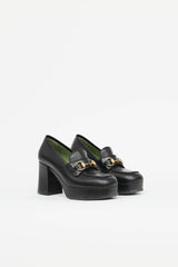 Gucci 1953 Horsebit Platform Heeled Loafer