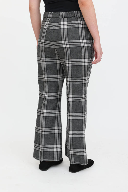 Marni Wool Checkered Trouser