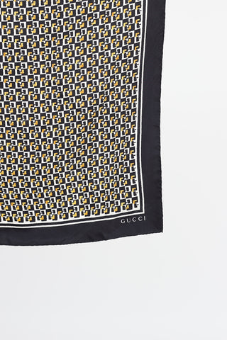 Interlocking GG Printed Scarf