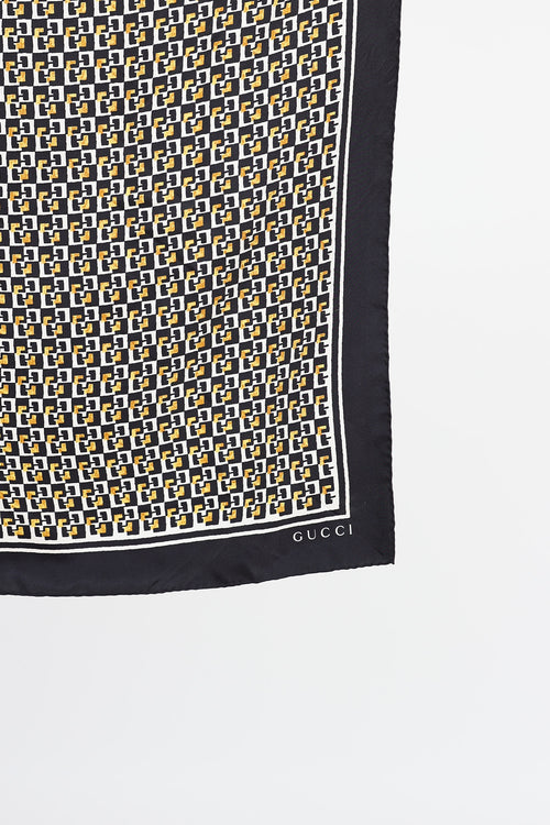 Interlocking GG Printed Scarf
