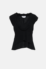 Saint Laurent Draped Sleeveless Top