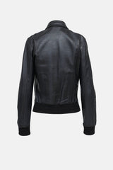 Dolce & Gabbana Leather Biker Jacket