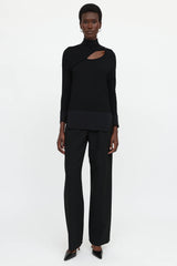 Dior 2005 Cutout Wool Sweater