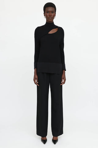 Dior 2005 Cutout Wool Sweater