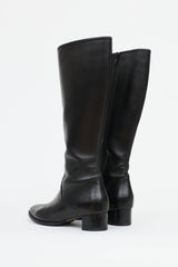 Manolo Blahnik Leather Hanzuofia Boot