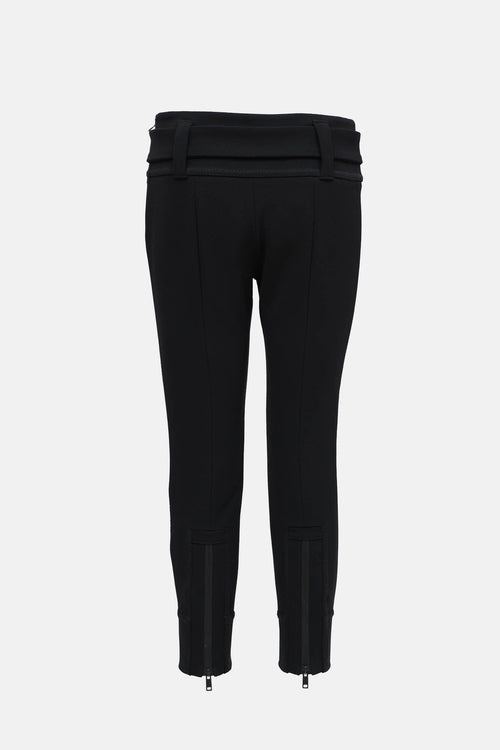 Prada 2018 Belted Tapered Pant