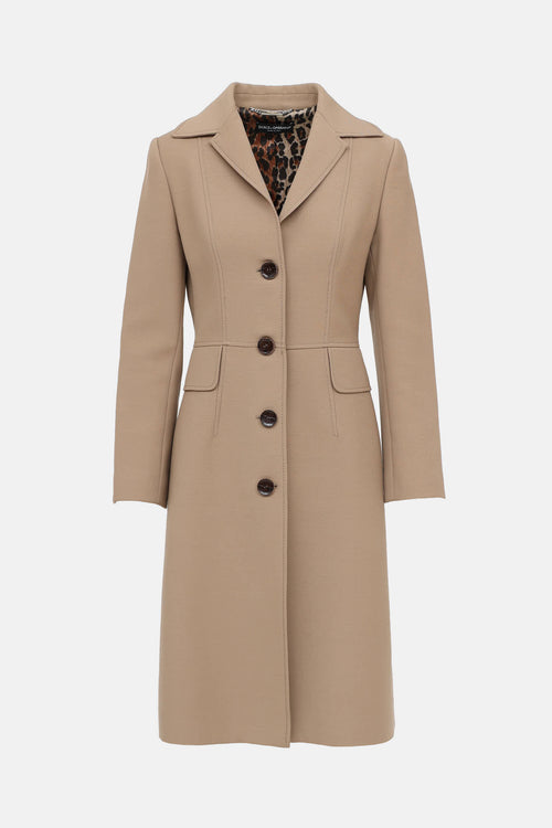 Dolce & Gabbana Single Breasted Coat