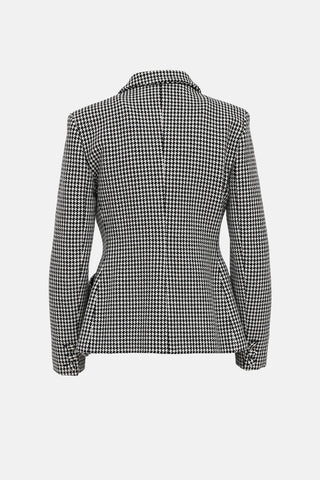 Dior Houndstooth Bar Blazer