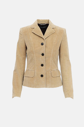 Dolce & Gabbana Corduroy Blazer