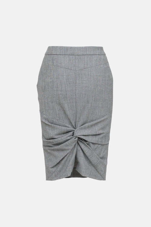 2004 Ruched Pencil Skirt