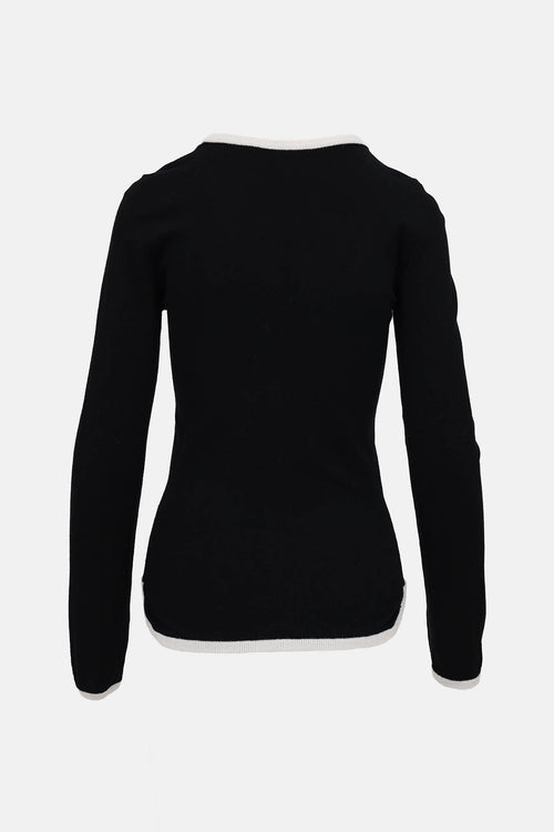 Dolce & Gabbana Scoop Neck Knit Top