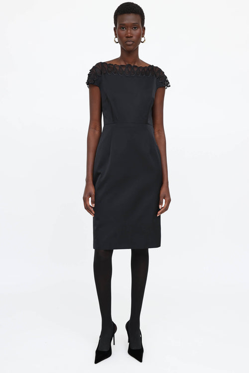 Dior C. 2000s Scalloped Dress