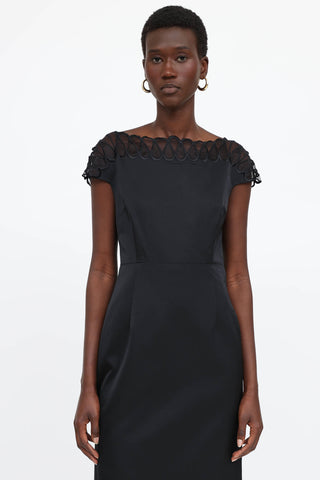 Dior C. 2000s Scalloped Dress
