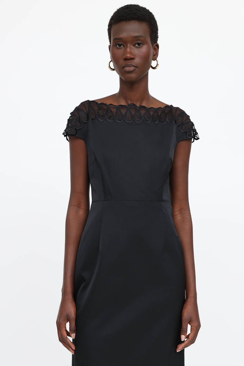 Dior C. 2000s Scalloped Dress