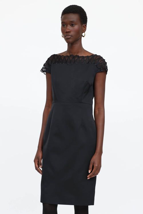 Dior C. 2000s Scalloped Dress