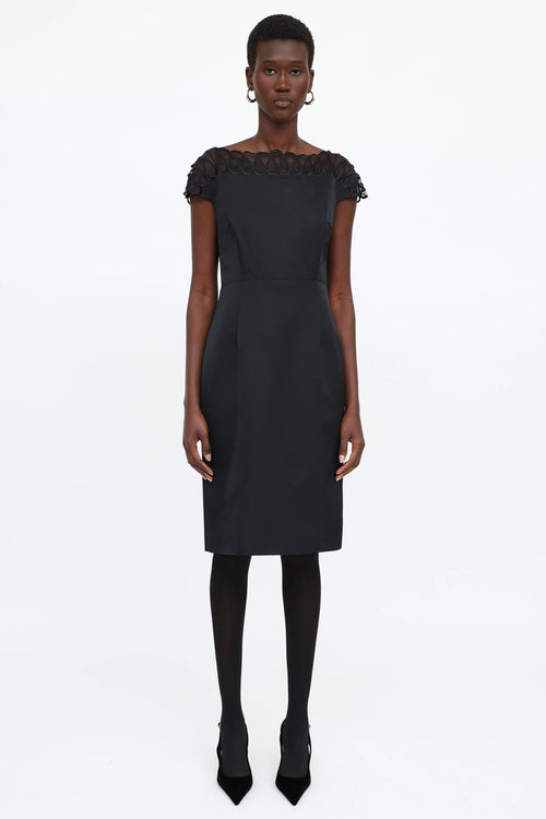 Dior C. 2000s Scalloped Dress