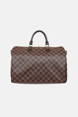 Louis Vuitton 2018 Damier Ebene Speedy Bandouliere 35 Bag