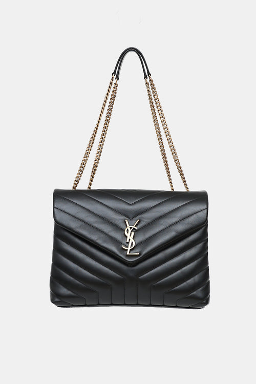 Saint Laurent Medium Leather LouLou Bag