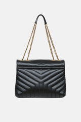 Saint Laurent Medium Leather LouLou Bag