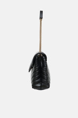 Saint Laurent Medium Leather LouLou Bag