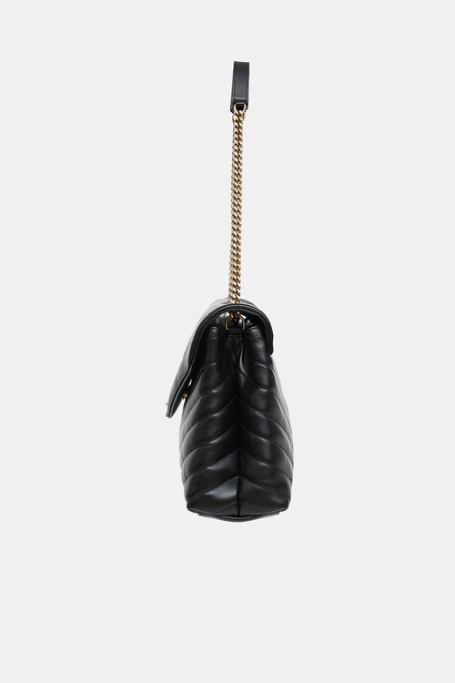 Saint Laurent Medium Leather LouLou Bag