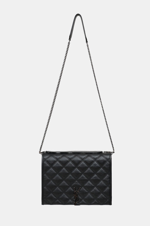 Saint Laurent Quilted Becky Chain Bag