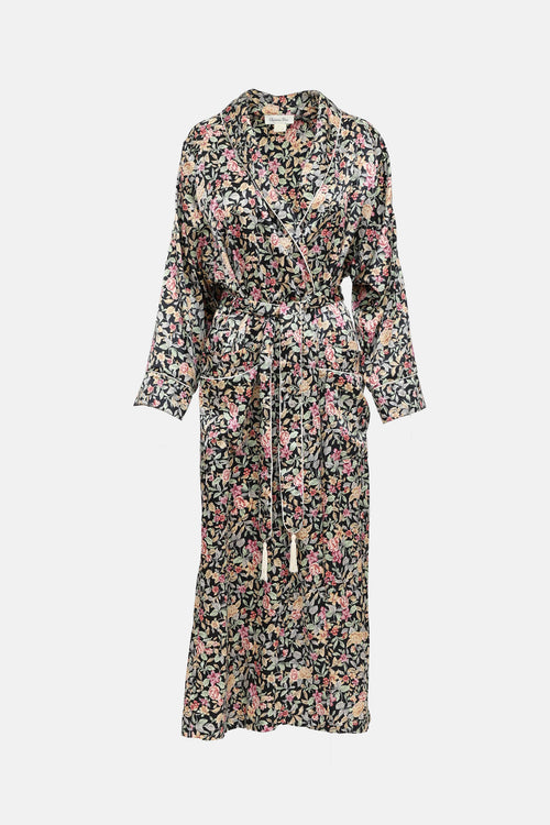 1980's Floral Robe