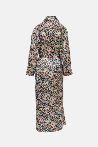 1980's Floral Robe