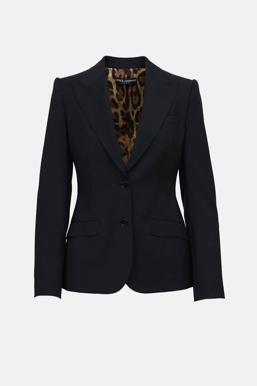 Wool Single Breasted Suit
