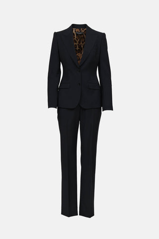 Wool Single Breasted Suit