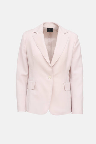 Akris Wool Single Breasted Blazer