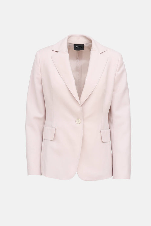Akris Wool Single Breasted Blazer