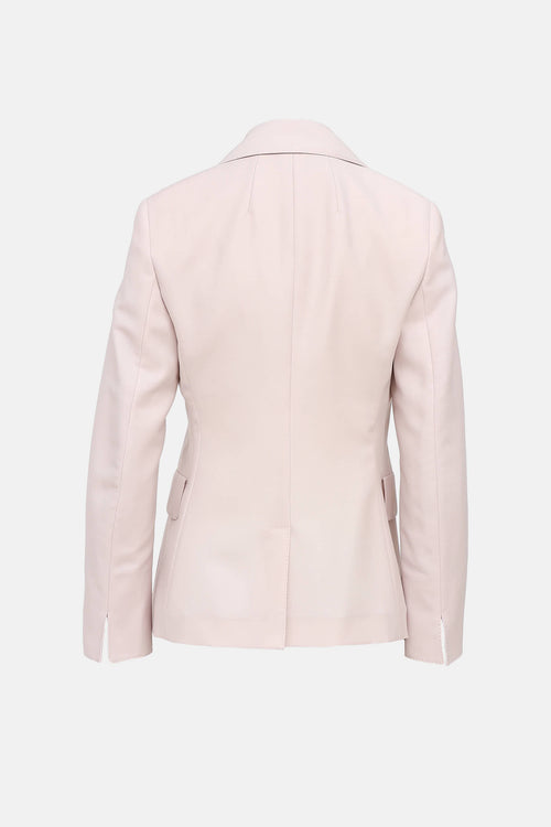 Akris Wool Single Breasted Blazer